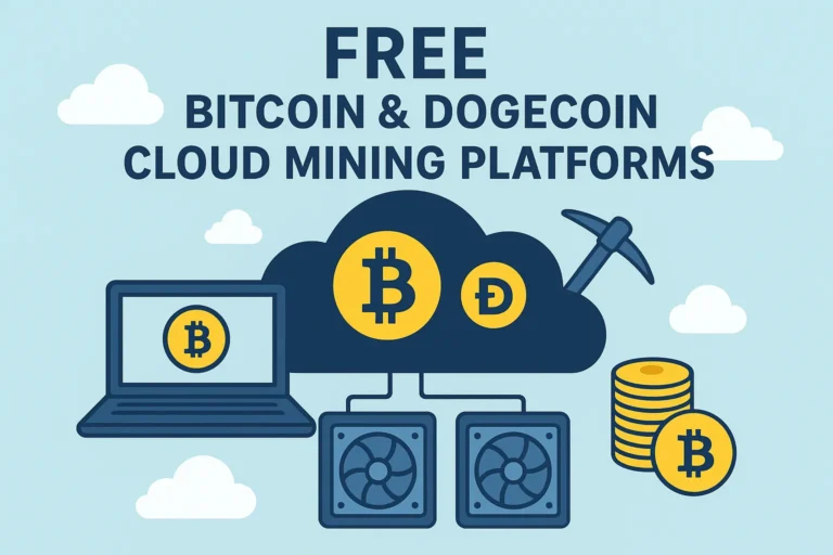 free Bitcoin Dogecoin cloud mining platforms